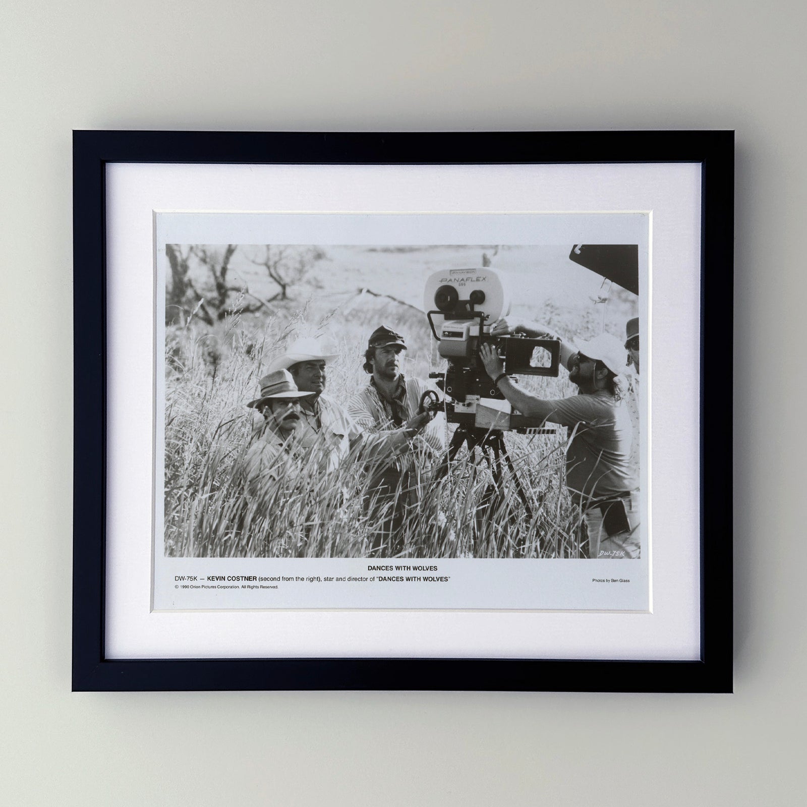 Dances with Wolves (1990) Film Movie Press Publicity Still Framed