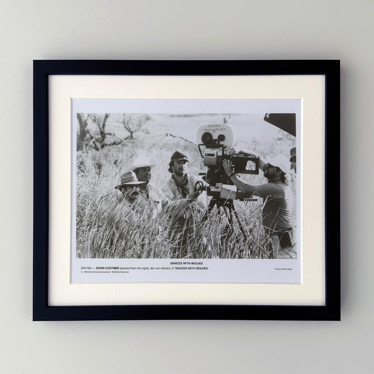 Dances with Wolves (1990) Film Movie Press Publicity Still Framed
