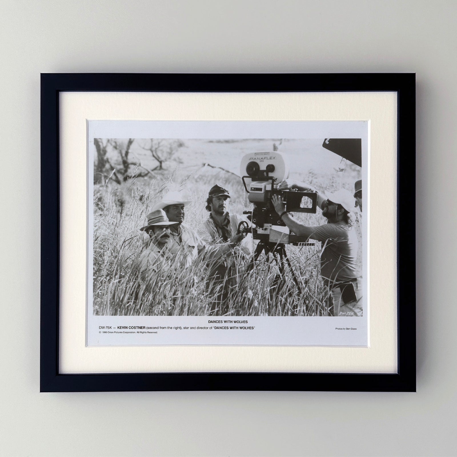 Dances with Wolves (1990) Film Movie Press Publicity Still Framed