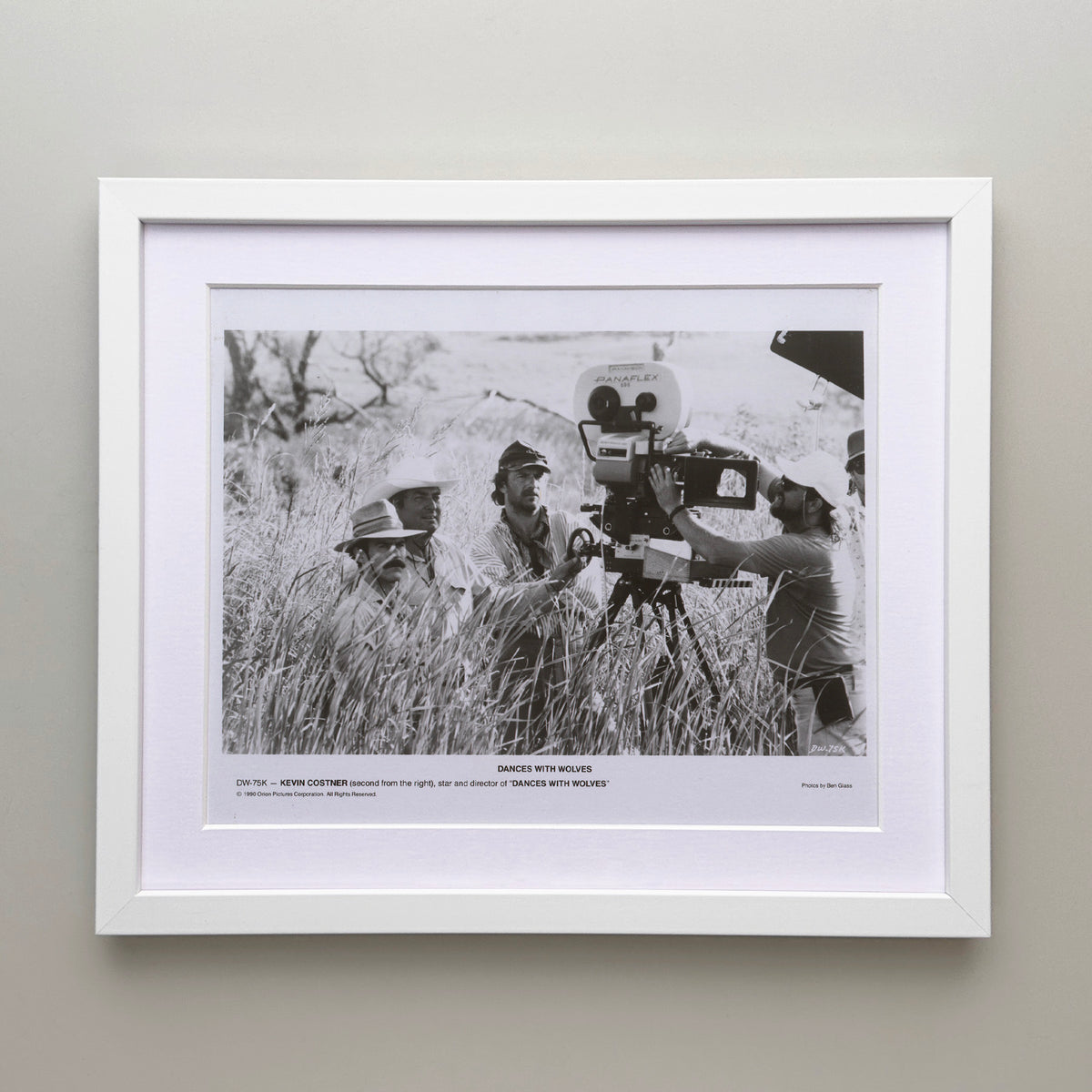 Dances with Wolves (1990) Film Movie Press Publicity Still Framed