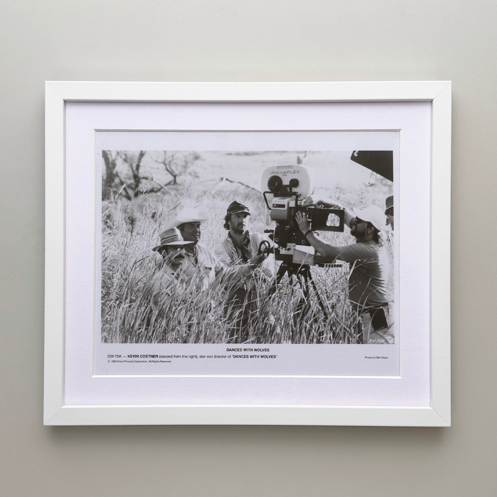 Dances with Wolves (1990) Film Movie Press Publicity Still Framed