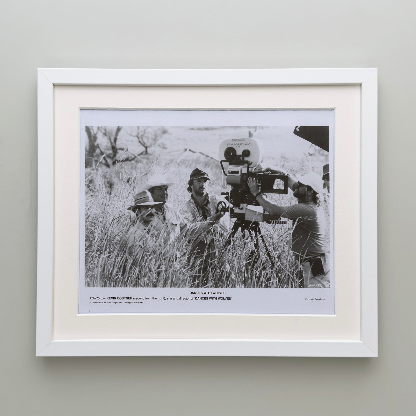 Dances with Wolves (1990) Film Movie Press Publicity Still Framed