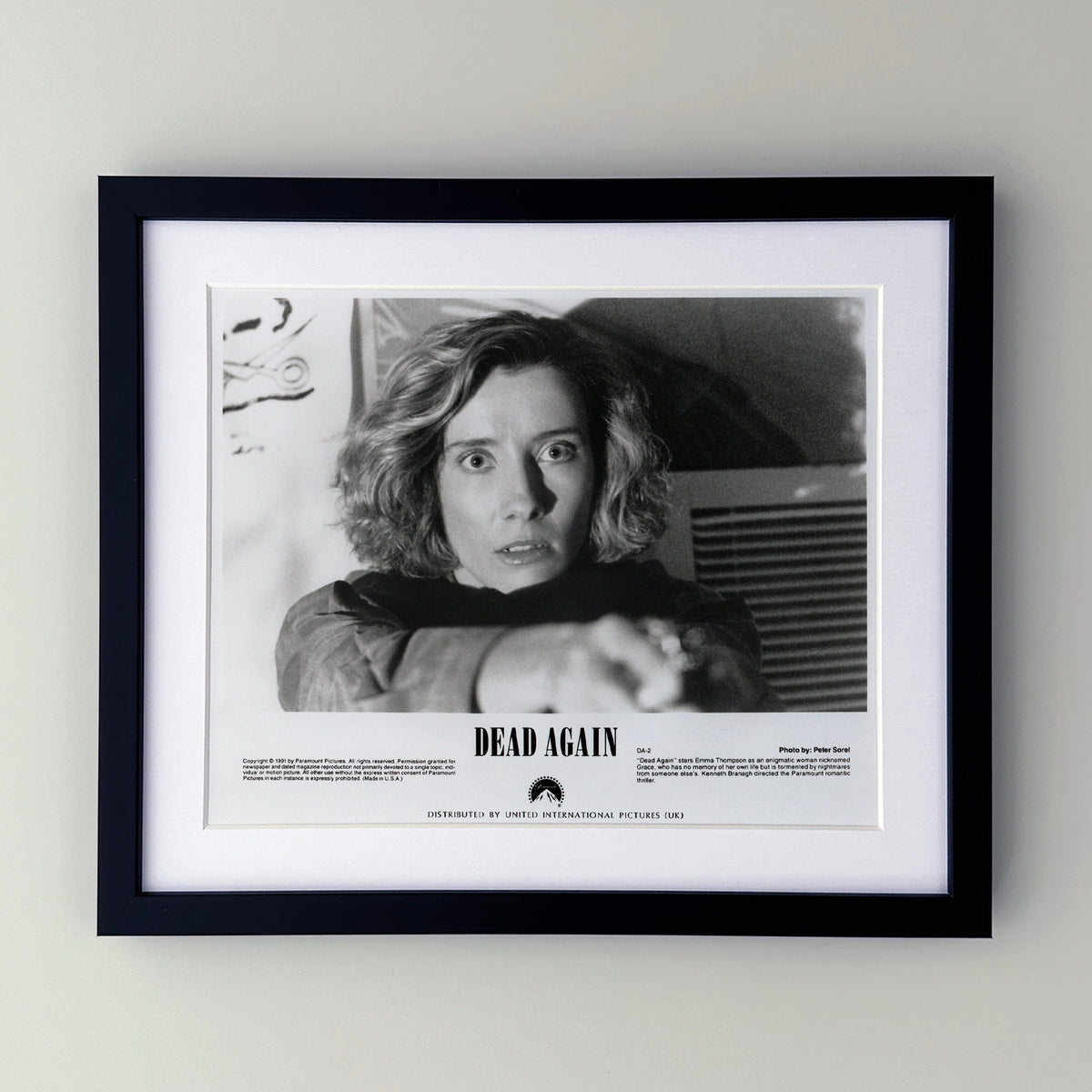 Dead Again 1991 Film Movie Press Publicity Still Framed