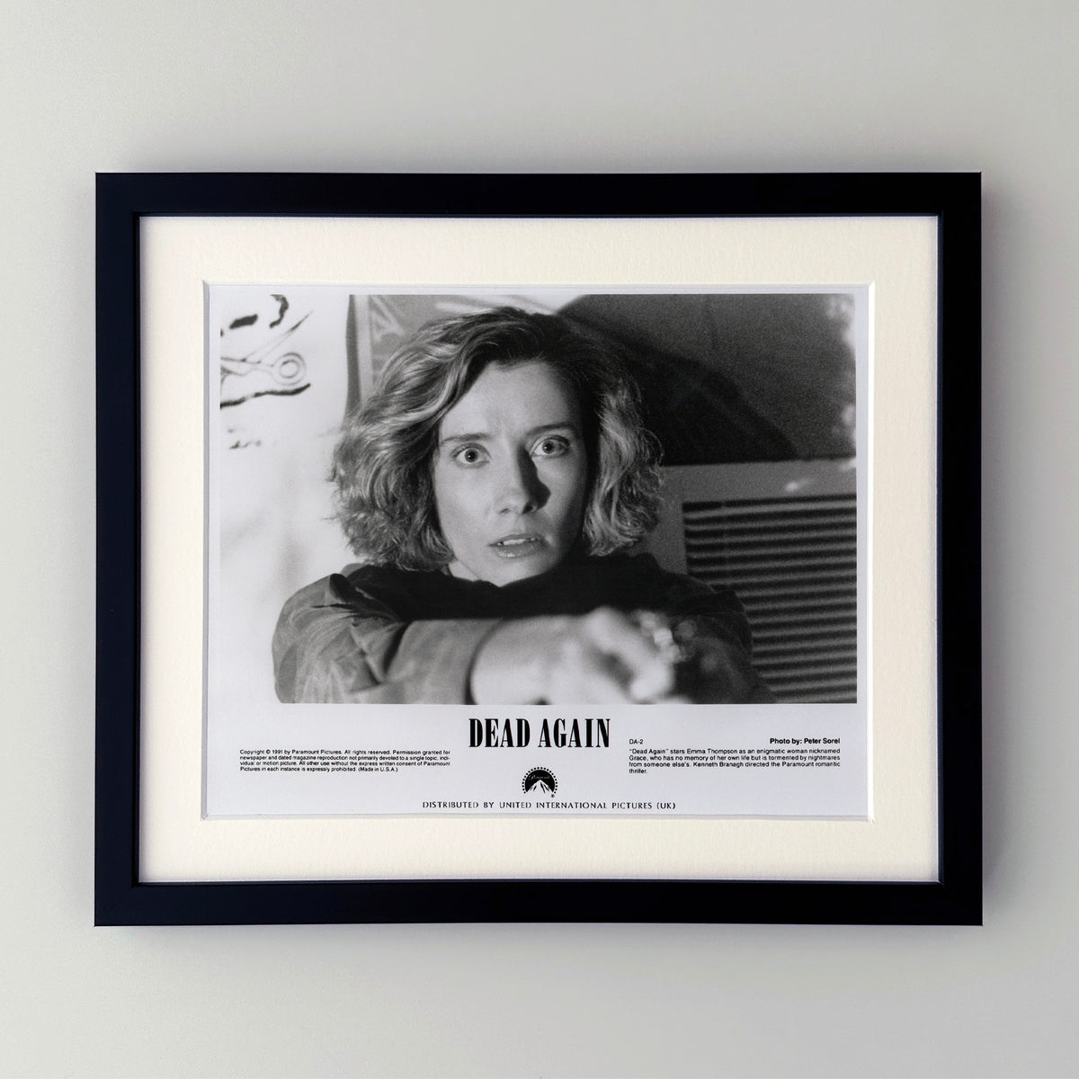 Dead Again 1991 Film Movie Press Publicity Still Framed