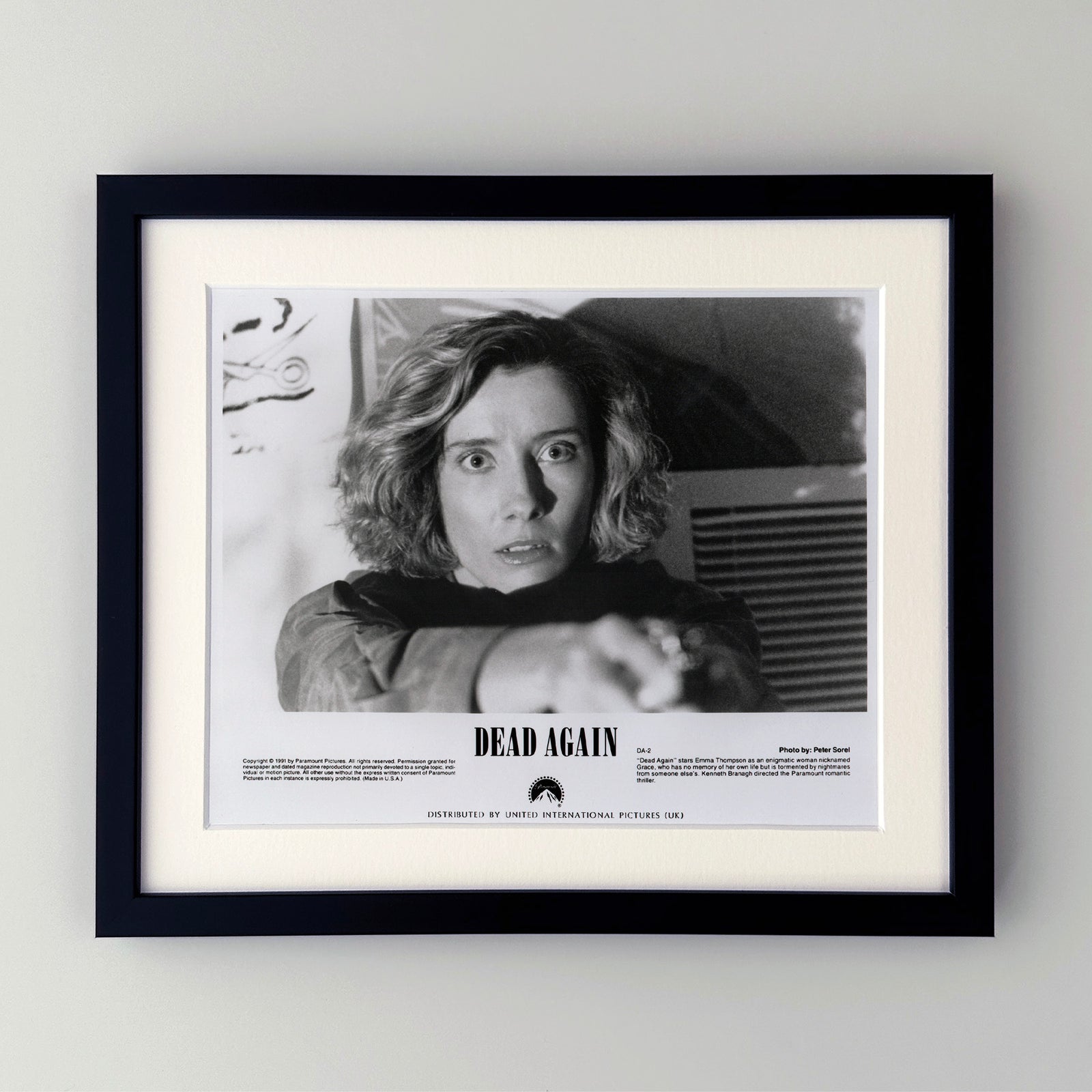 Dead Again 1991 Film Movie Press Publicity Still Framed