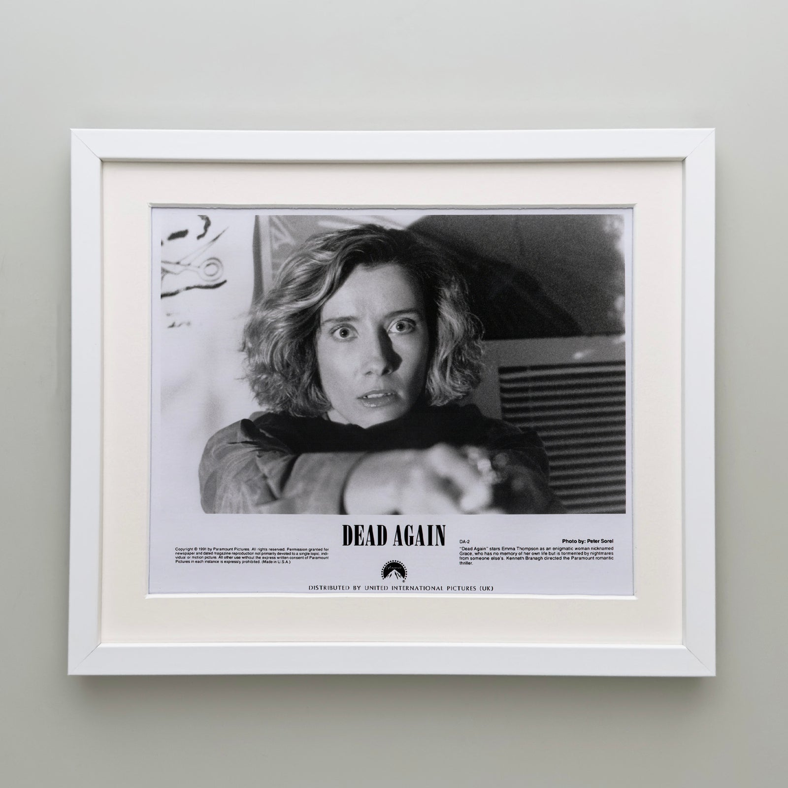 Dead Again 1991 Film Movie Press Publicity Still Framed