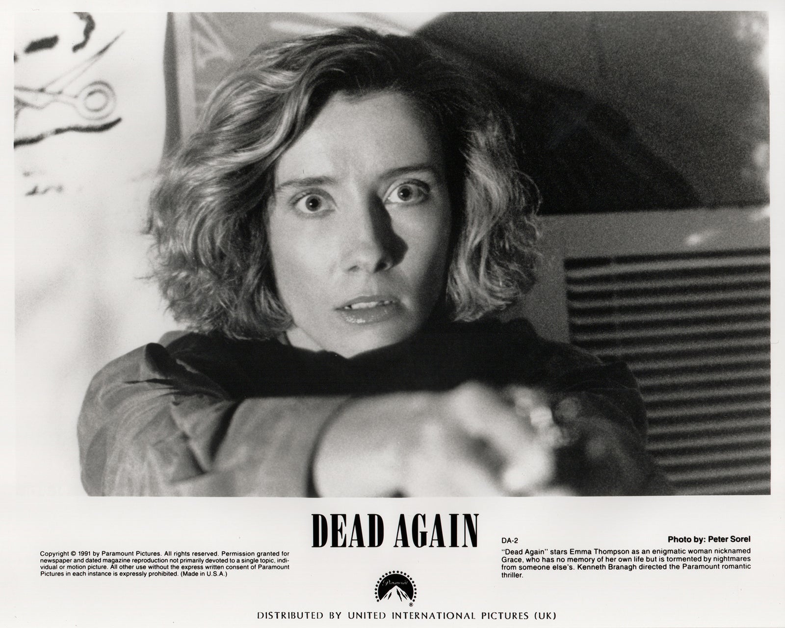 Dead Again 1991 Film Movie Press Publicity Still Framed