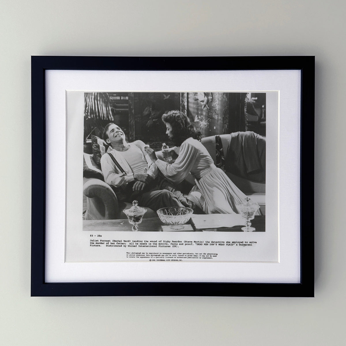 Dead Men Dont Wear Plaid 1982 Film Movie Press Publicity Still Framed