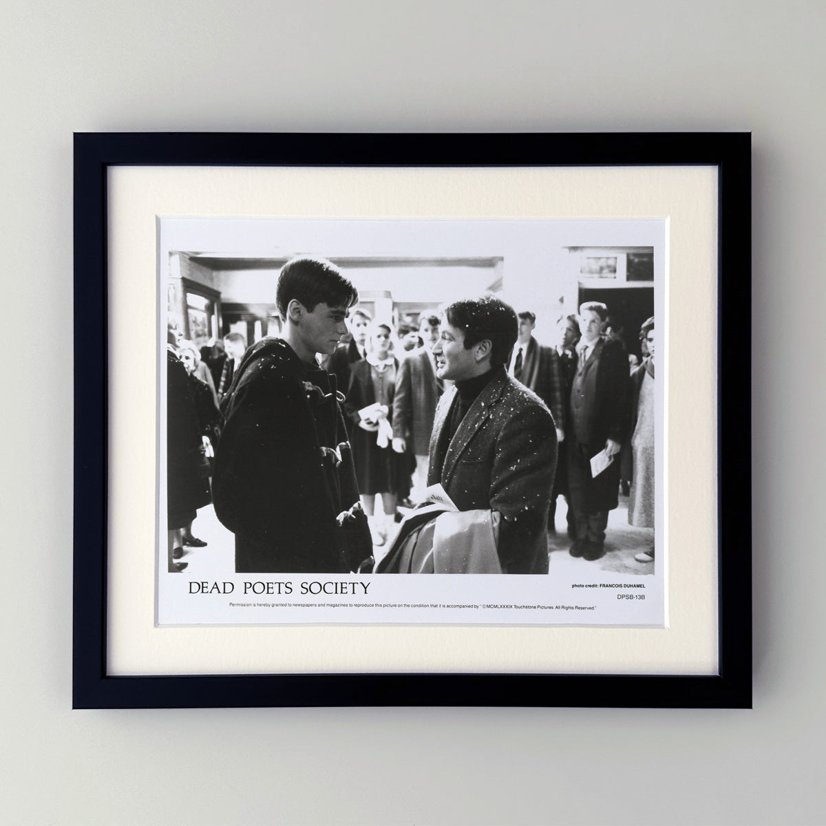 Dead Poet Society (1989) Publicity Press Film Movie Still Photo - Framed