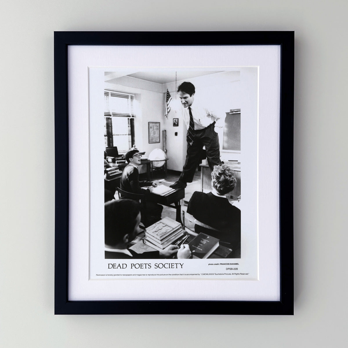 Dead Poet Society (1989) Publicity Press Film Movie Still Photo - Framed