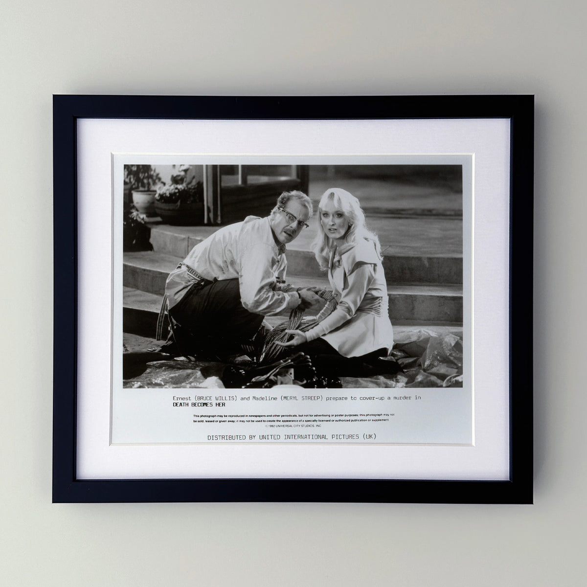 Death Becomes Her 1992 Film Movie Press Publicity Still Framed