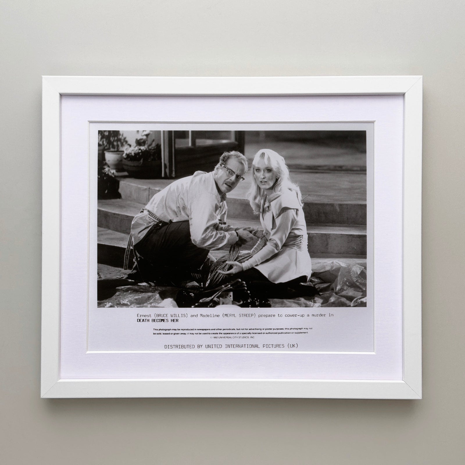 Death Becomes Her 1992 Film Movie Press Publicity Still Framed
