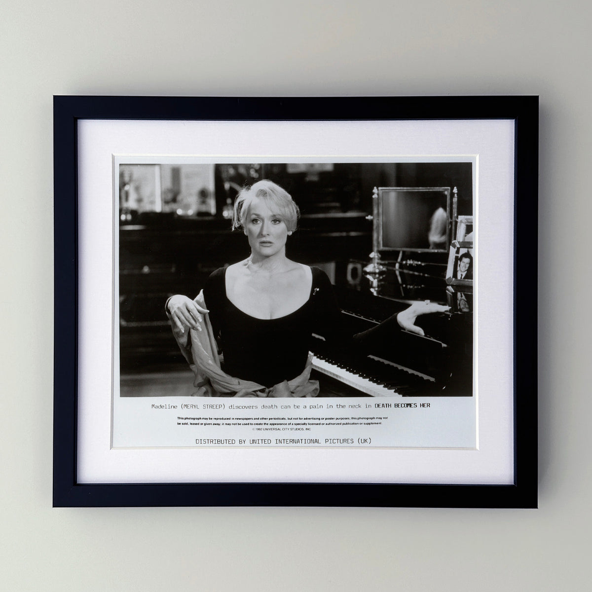 Death Becomes Her 1992 Film Movie Press Publicity Still Framed