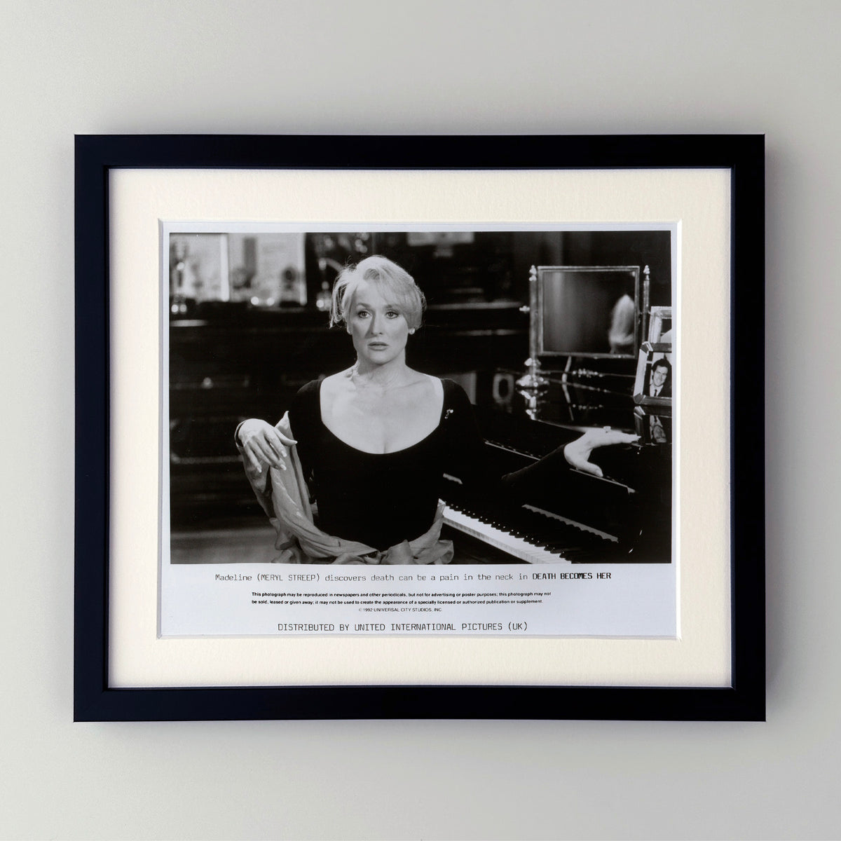 Death Becomes Her 1992 Film Movie Press Publicity Still Framed