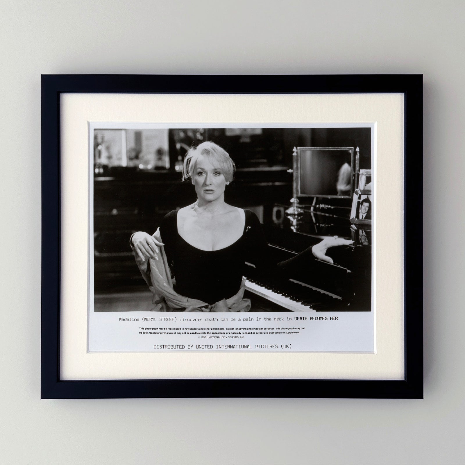 Death Becomes Her 1992 Film Movie Press Publicity Still Framed