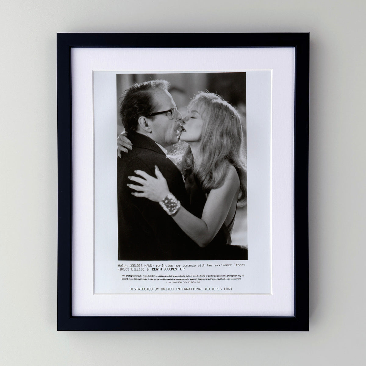 Death Becomes Her 1992 Film Movie Press Publicity Still Framed