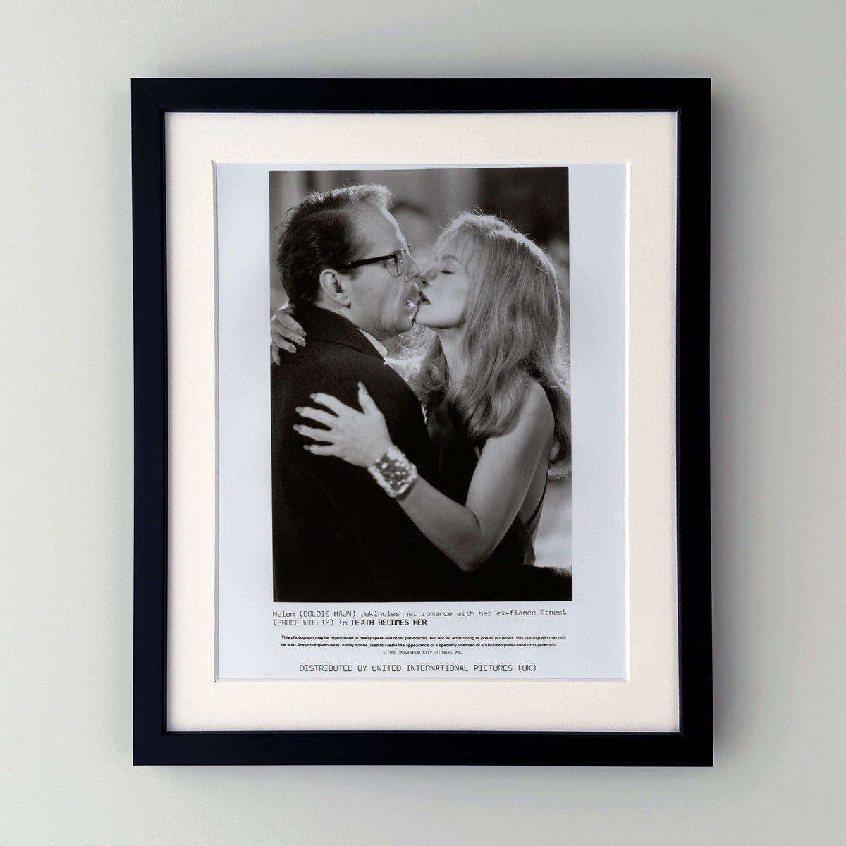 Death Becomes Her 1992 Film Movie Press Publicity Still Framed