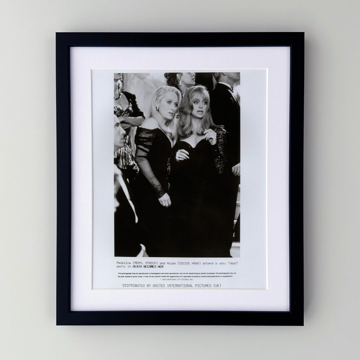 Death Becomes Her 1992 Film Movie Press Publicity Still Framed