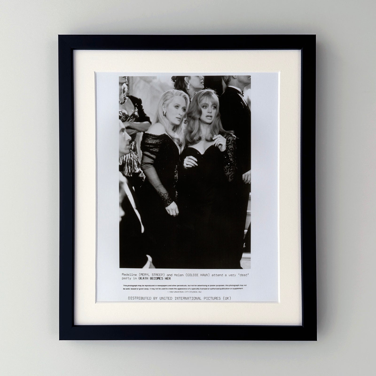 Death Becomes Her 1992 Film Movie Press Publicity Still Framed