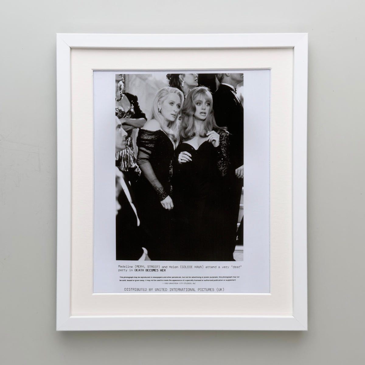 Death Becomes Her 1992 Film Movie Press Publicity Still Framed