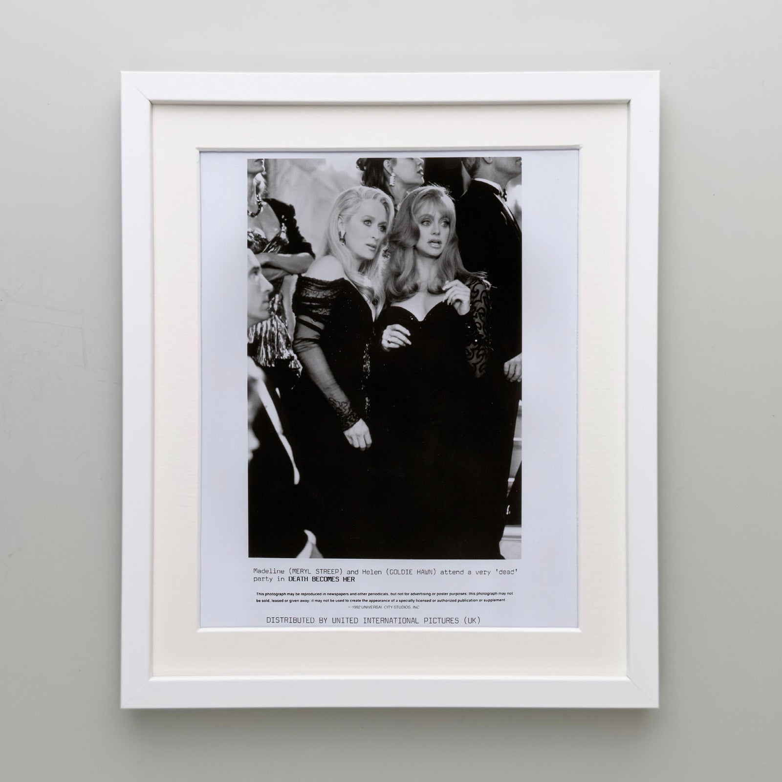 Death Becomes Her 1992 Film Movie Press Publicity Still Framed