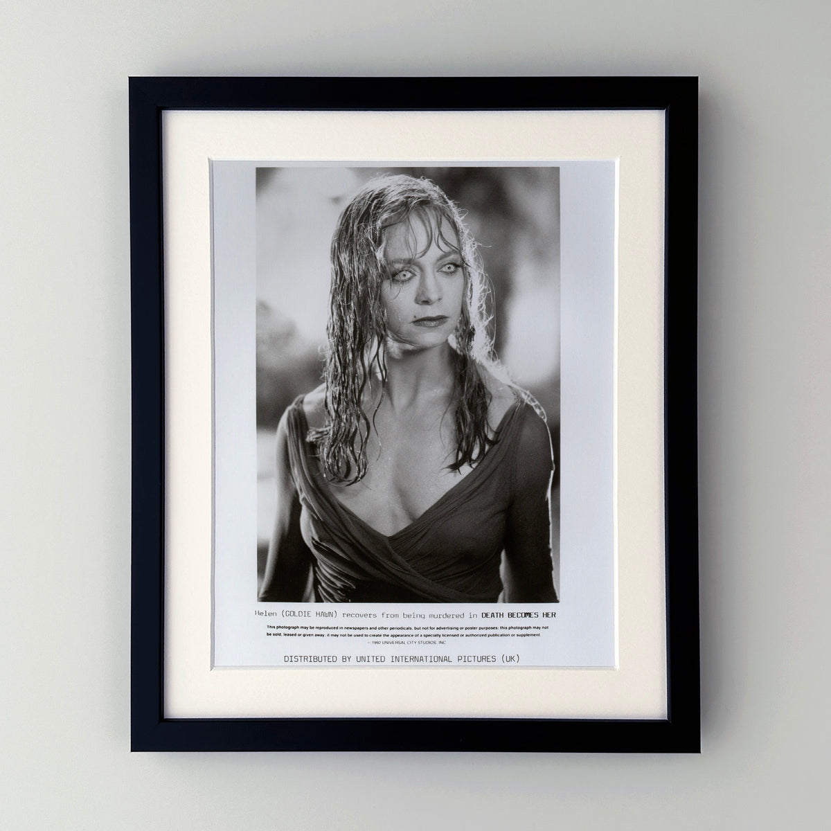 Death Becomes Her 1992 Film Movie Press Publicity Still Framed