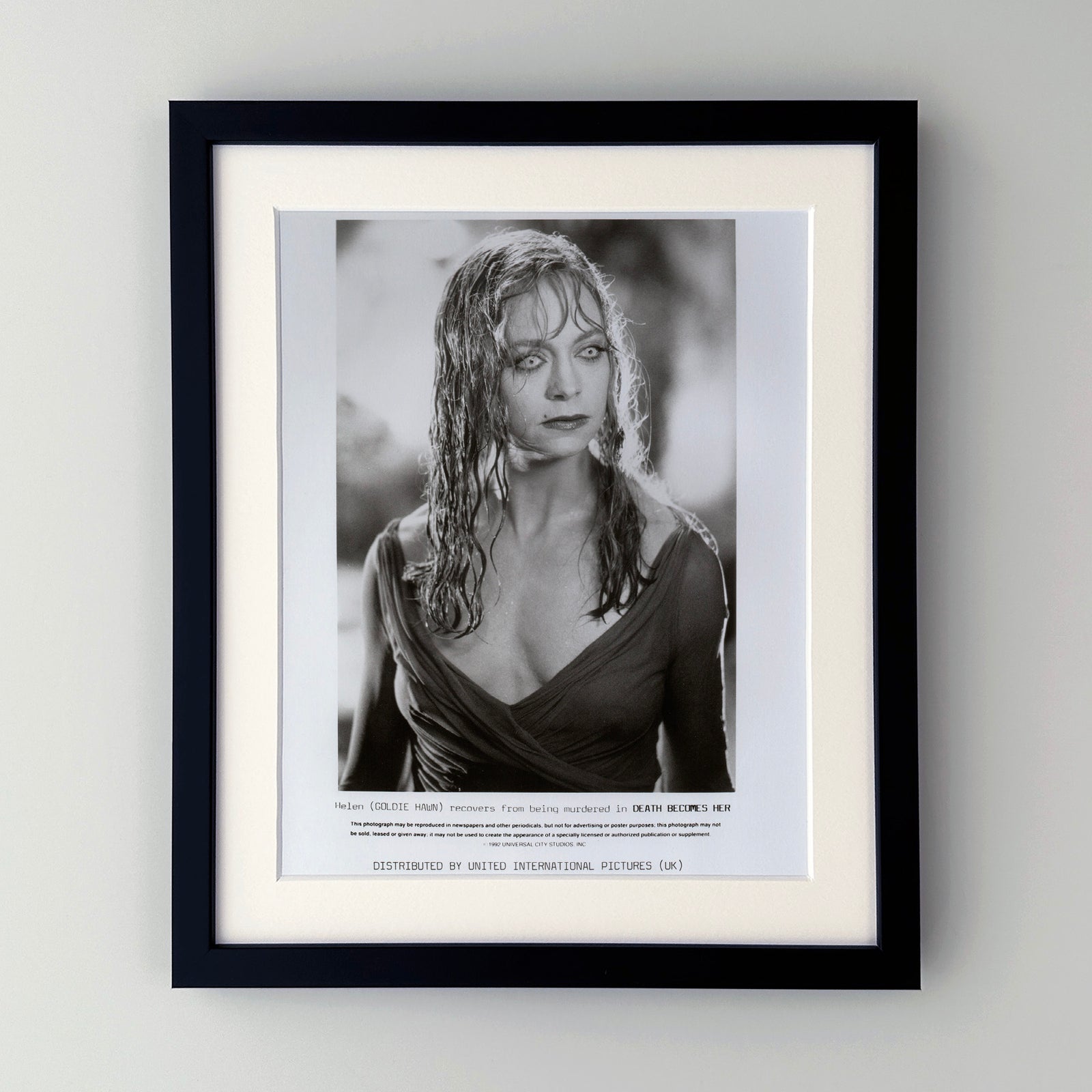 Death Becomes Her 1992 Film Movie Press Publicity Still Framed