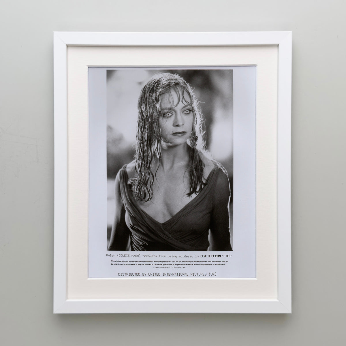 Death Becomes Her 1992 Film Movie Press Publicity Still Framed