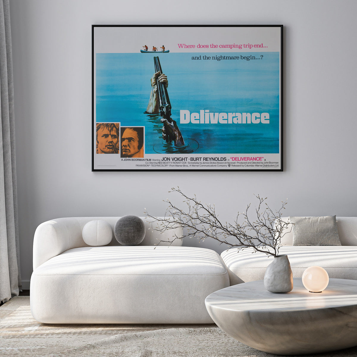 Deliverance 1972 UK Quad Film Movie Poster