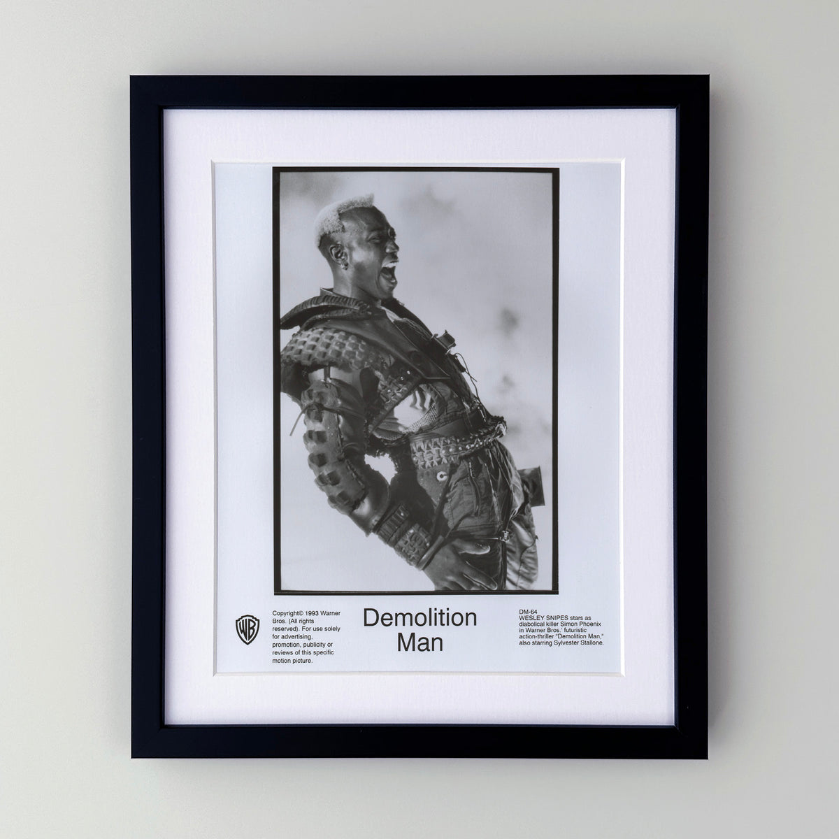 Demolition Man 1993 Film Movie Press Publicity Still Framed