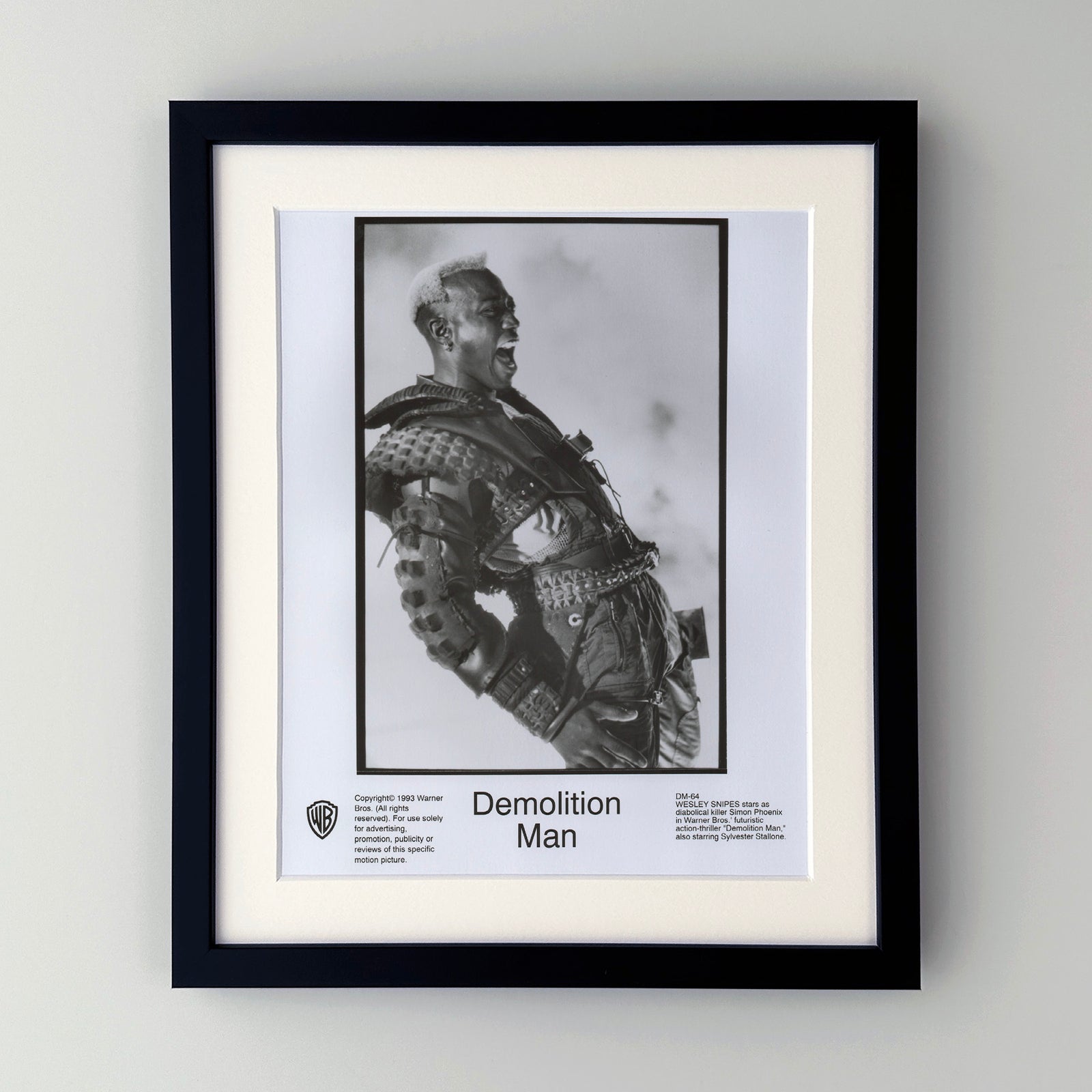 Demolition Man 1993 Film Movie Press Publicity Still Framed