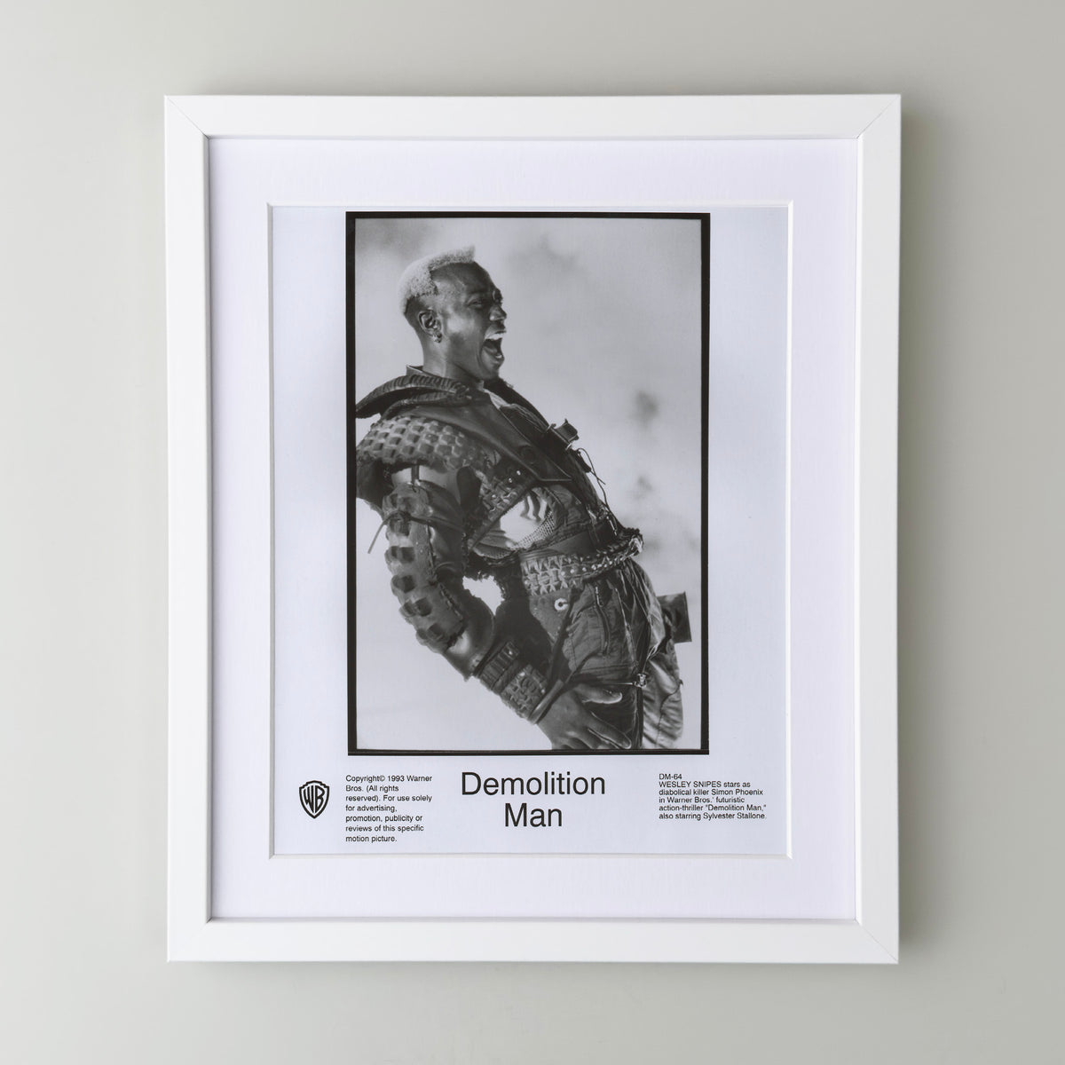 Demolition Man 1993 Film Movie Press Publicity Still Framed