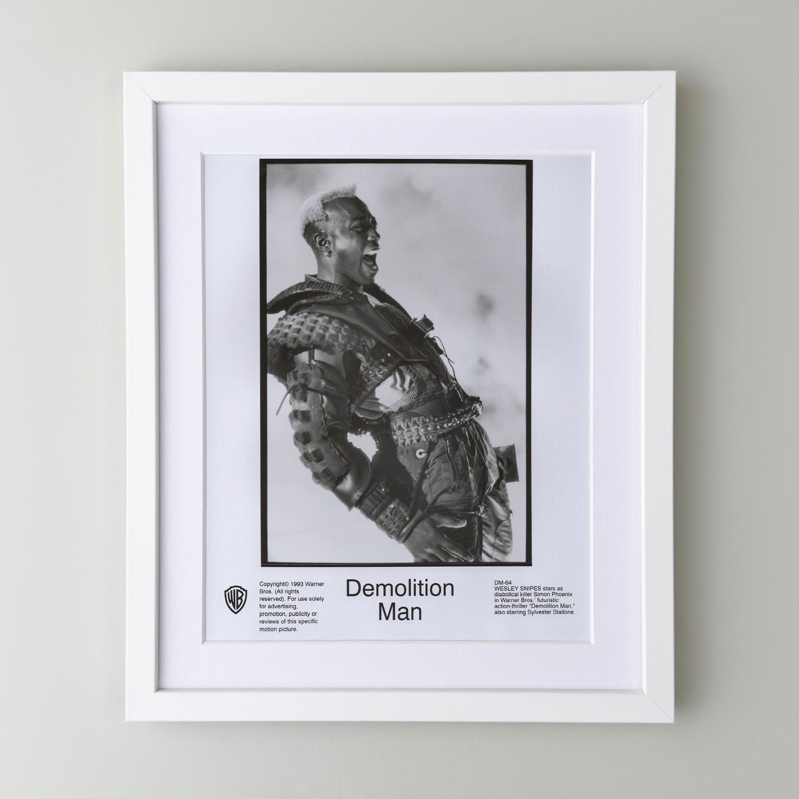 Demolition Man 1993 Film Movie Press Publicity Still Framed