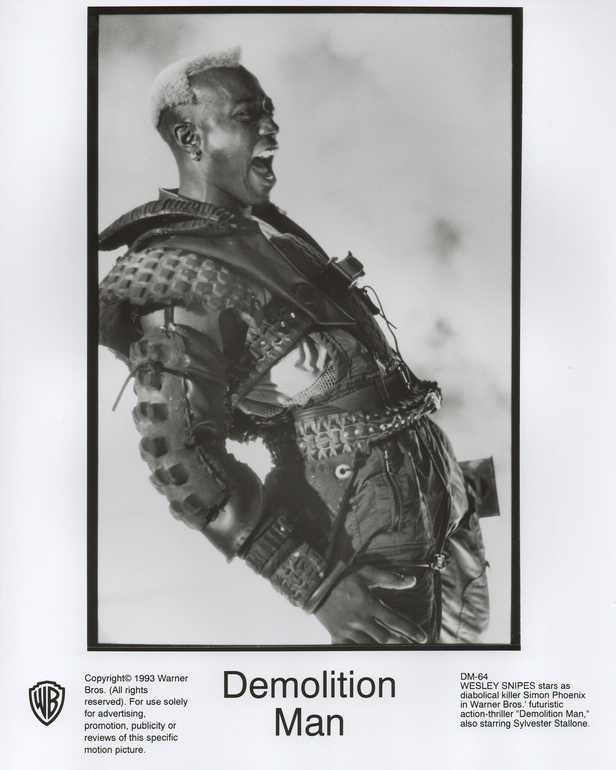 Demolition Man 1993 Film Movie Press Publicity Still Framed