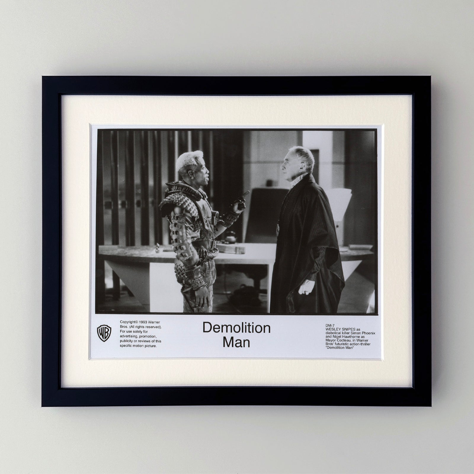 Demolition Man 1993 Film Movie Press Publicity Still Framed