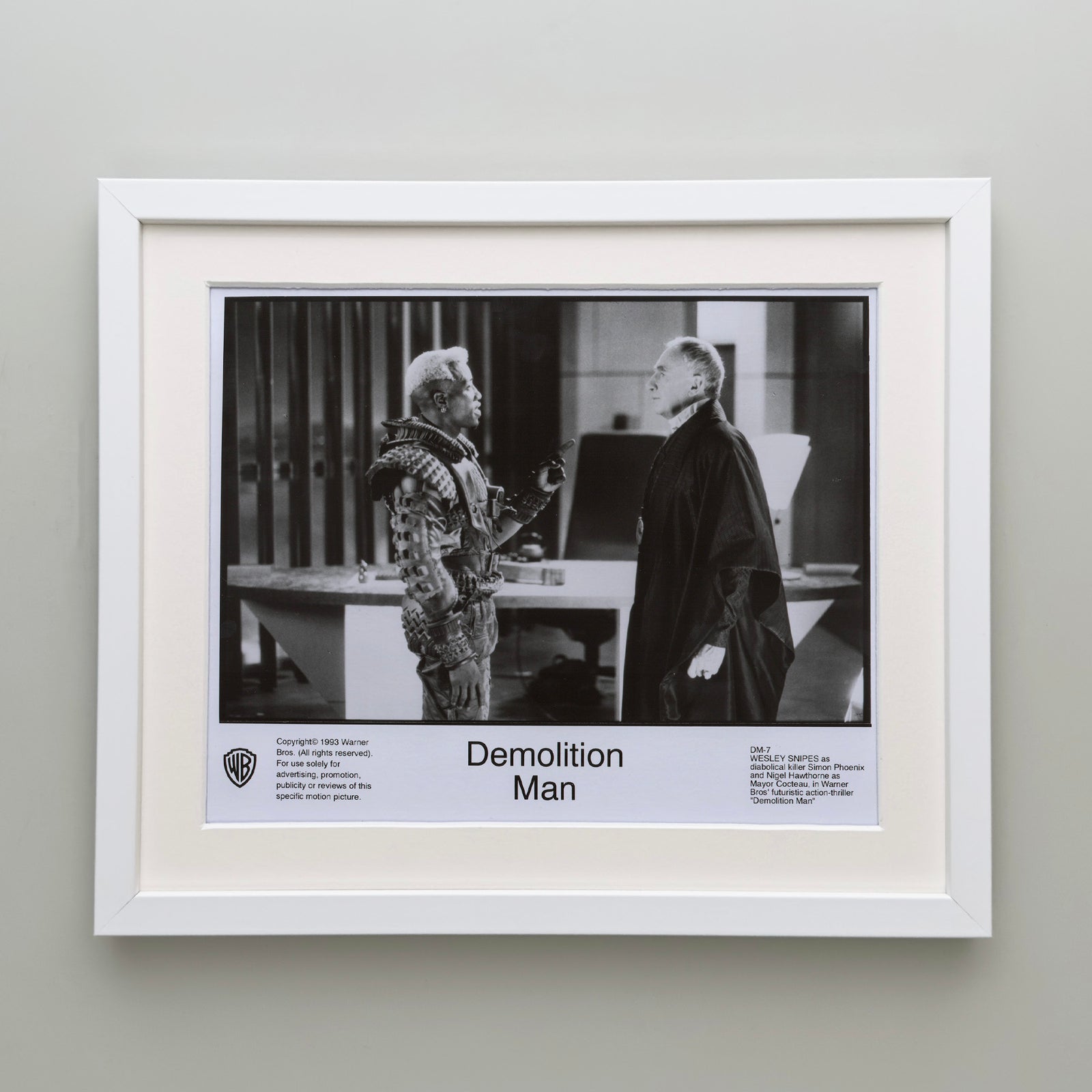 Demolition Man 1993 Film Movie Press Publicity Still Framed