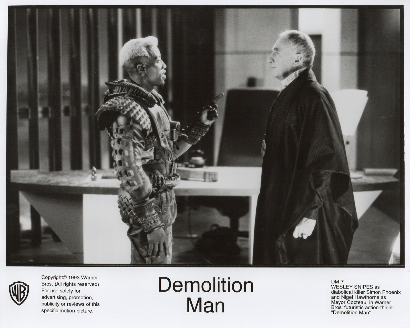 Demolition Man 1993 Film Movie Press Publicity Still Framed