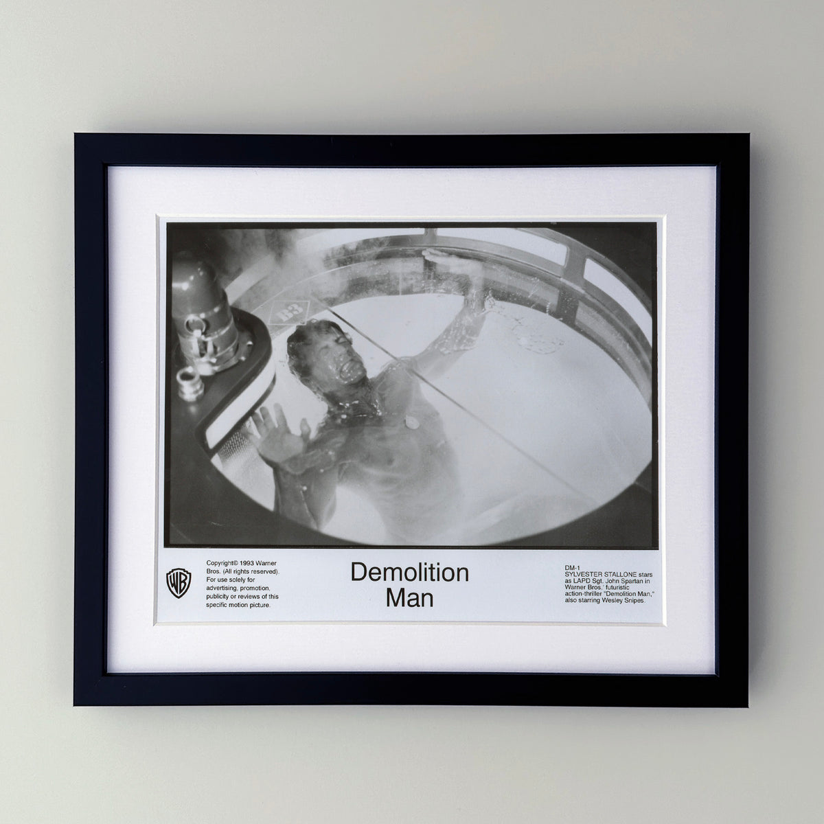 Demolition Man 1993 Film Movie Press Publicity Still Framed