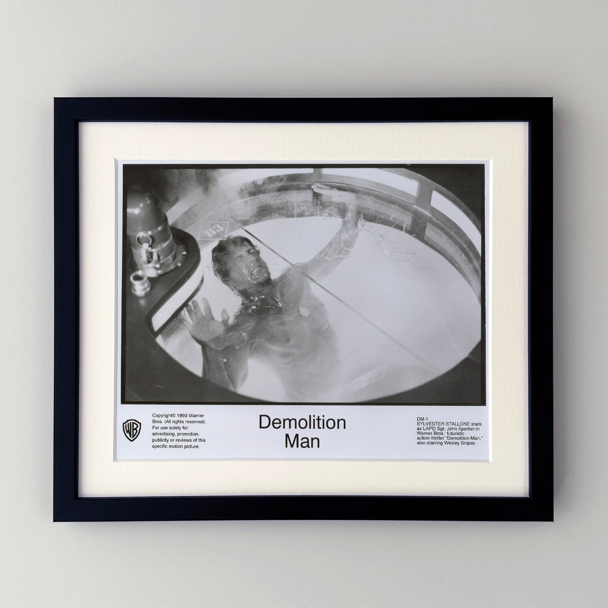 Demolition Man 1993 Film Movie Press Publicity Still Framed