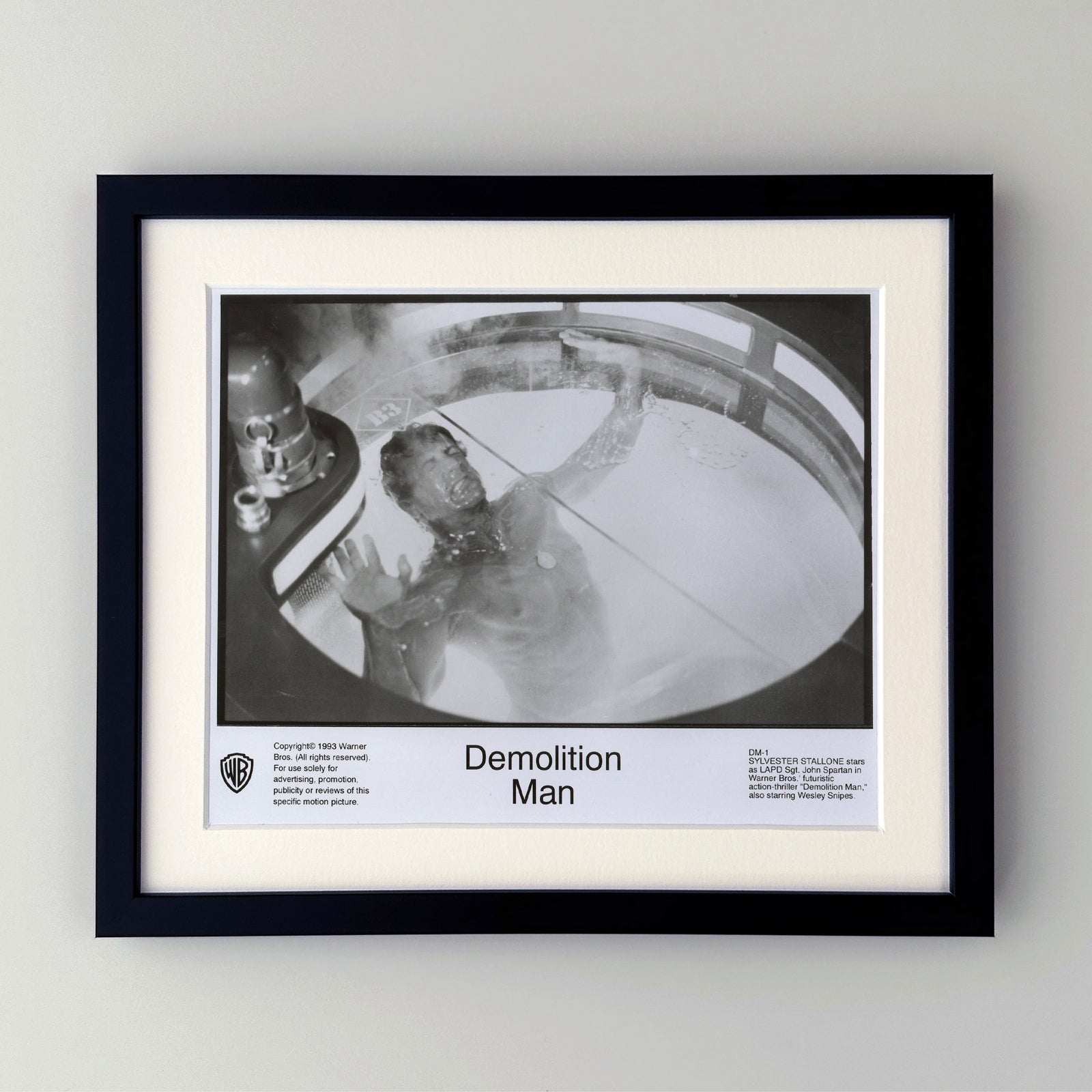 Demolition Man 1993 Film Movie Press Publicity Still Framed