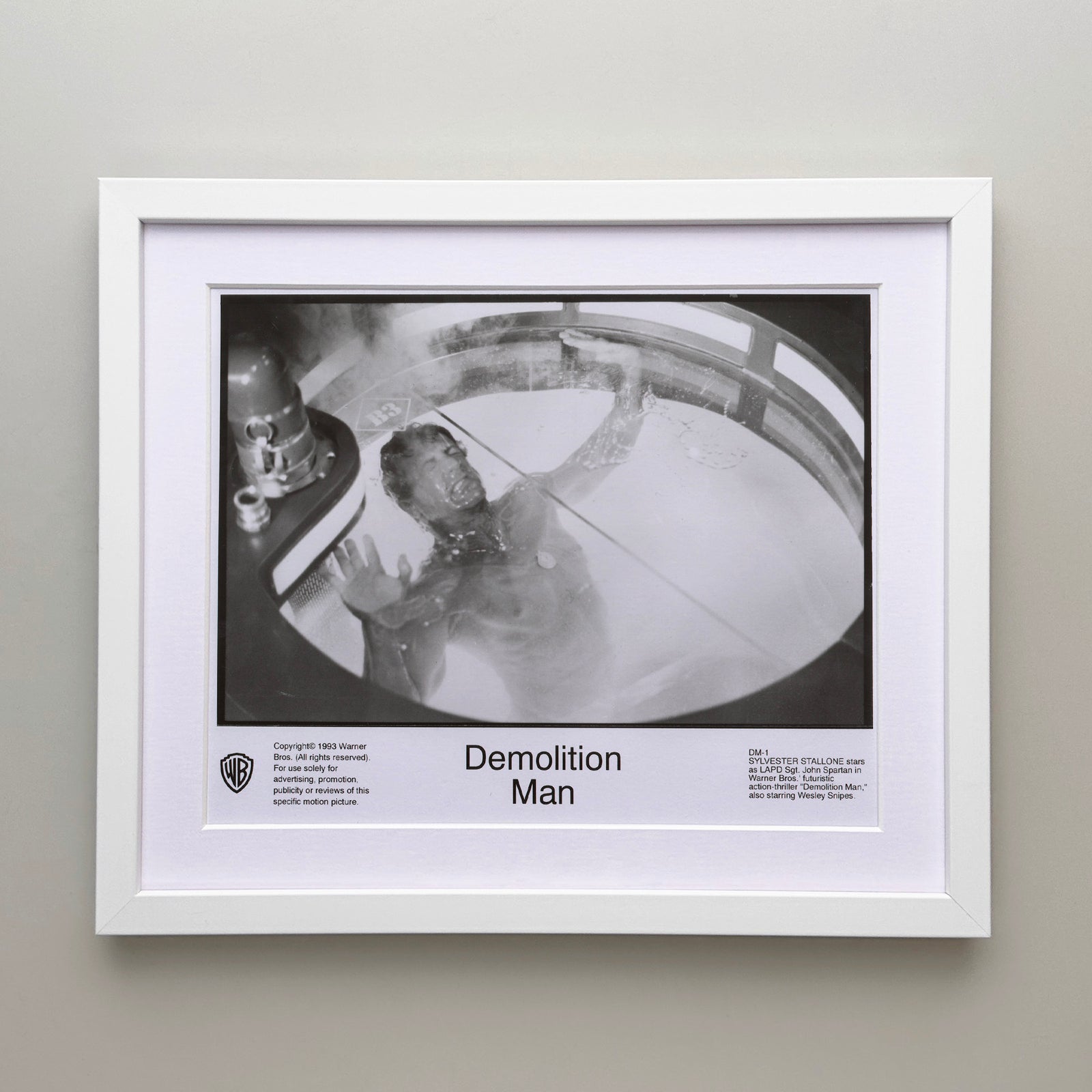 Demolition Man 1993 Film Movie Press Publicity Still Framed