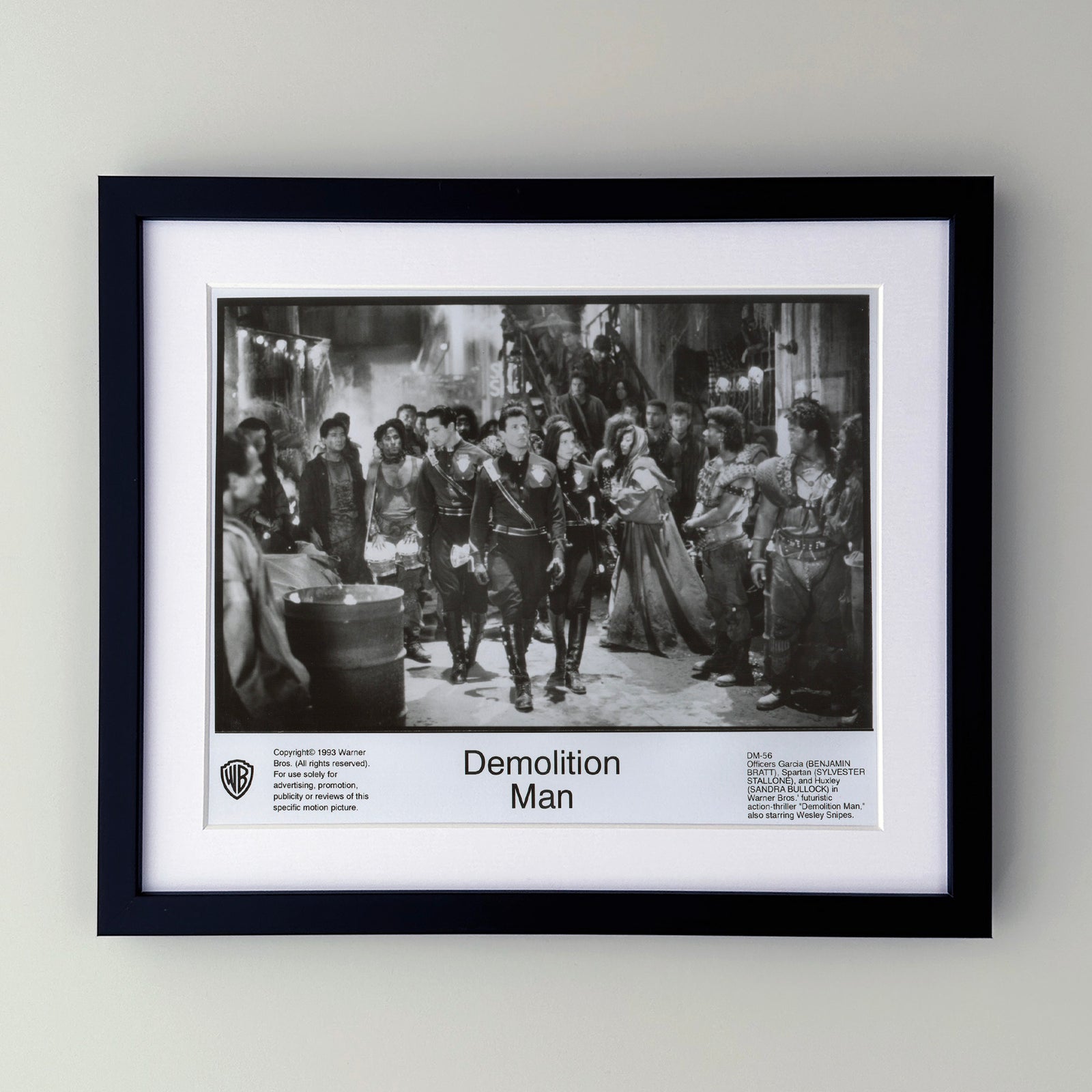 Demolition Man 1993 Film Movie Press Publicity Still Framed