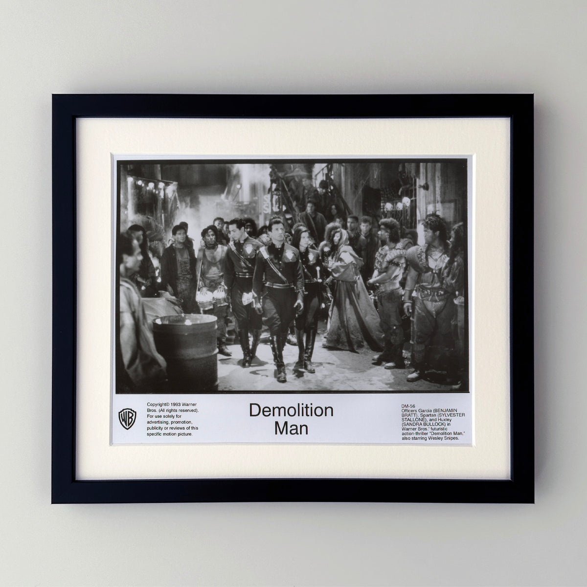 Demolition Man 1993 Film Movie Press Publicity Still Framed