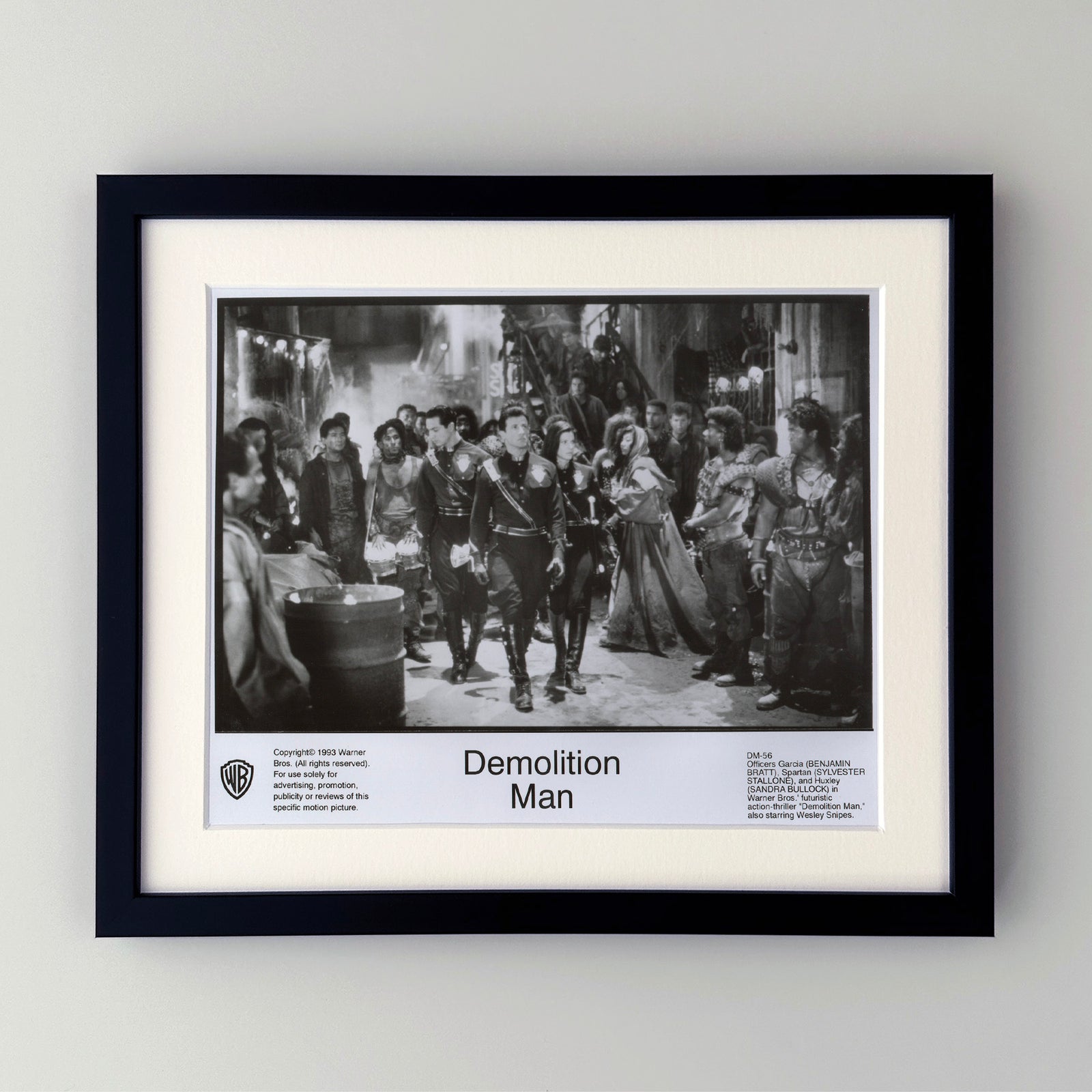 Demolition Man 1993 Film Movie Press Publicity Still Framed