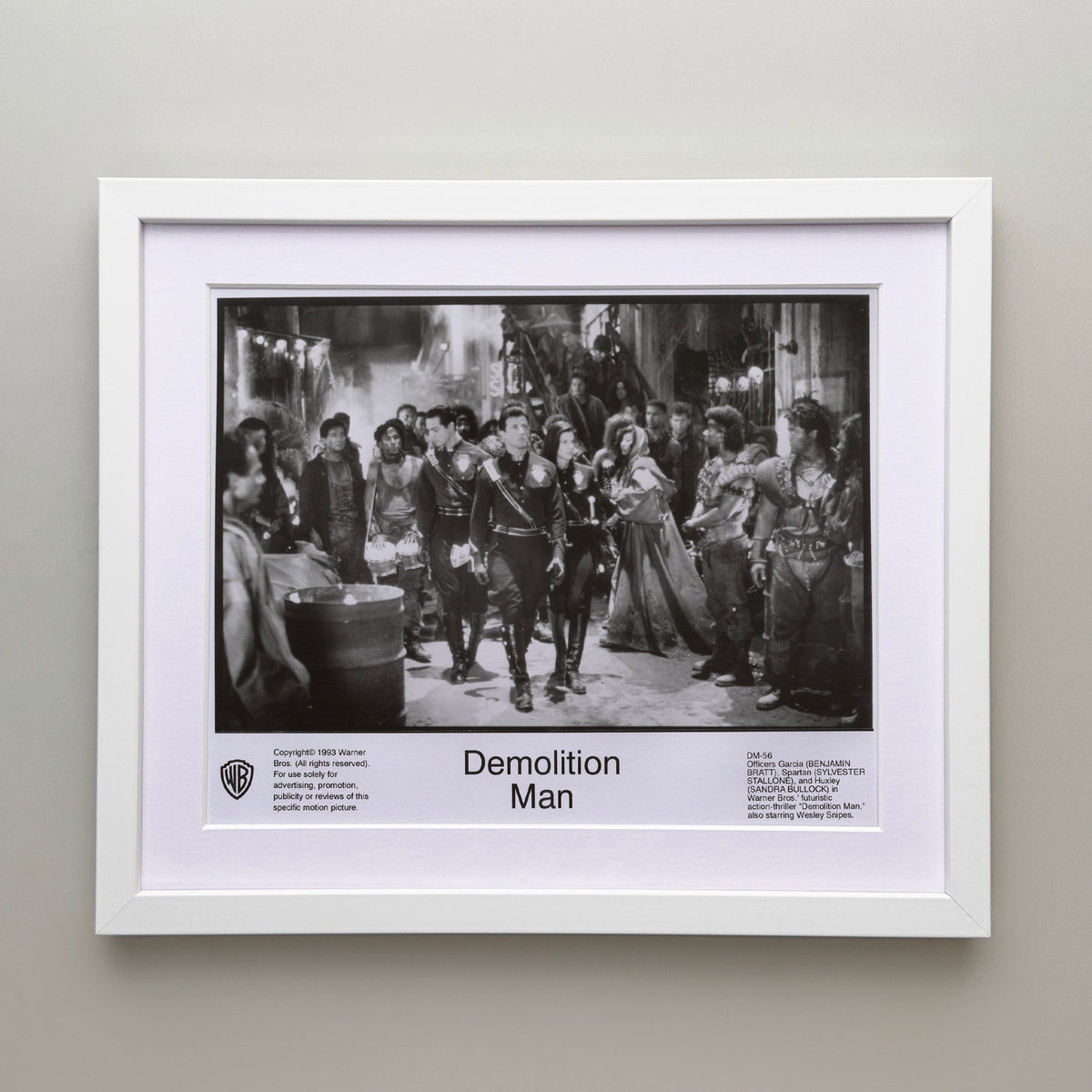 Demolition Man 1993 Film Movie Press Publicity Still Framed