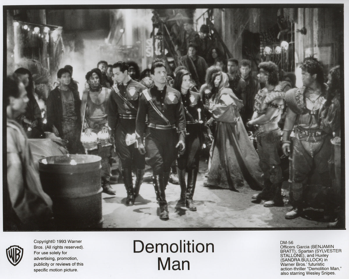 Demolition Man 1993 Film Movie Press Publicity Still Framed