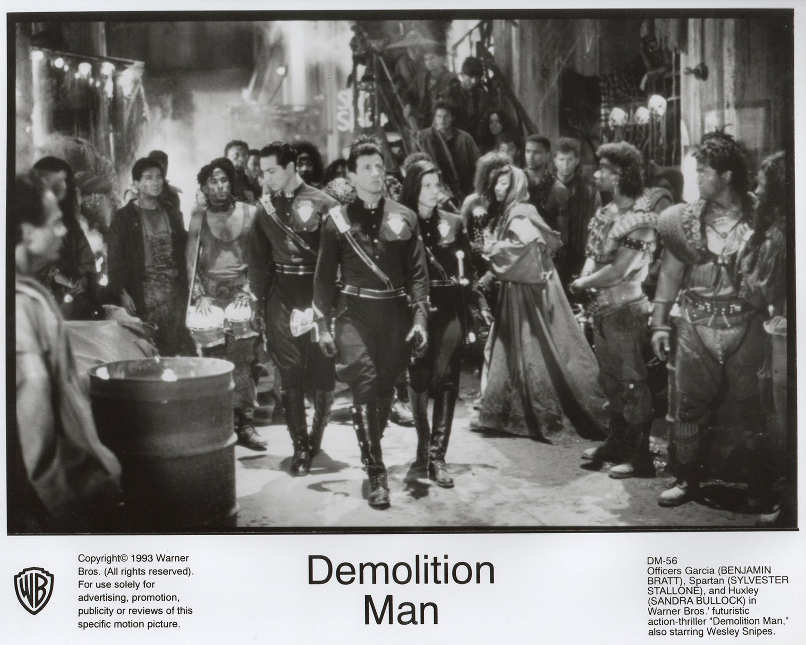 Demolition Man 1993 Film Movie Press Publicity Still Framed