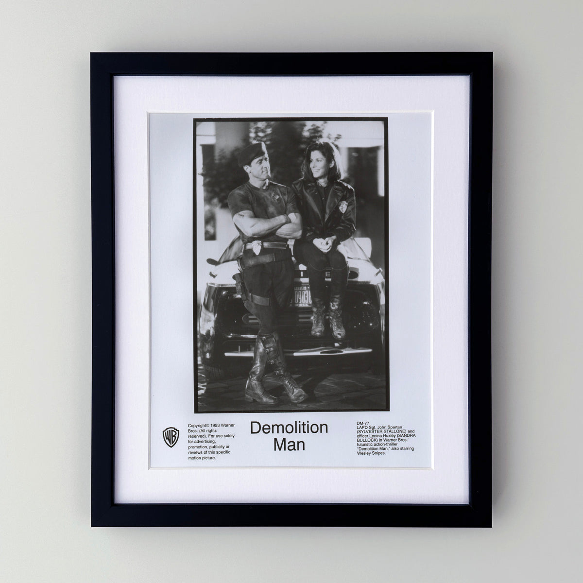 Demolition Man 1993 Film Movie Press Publicity Still Framed