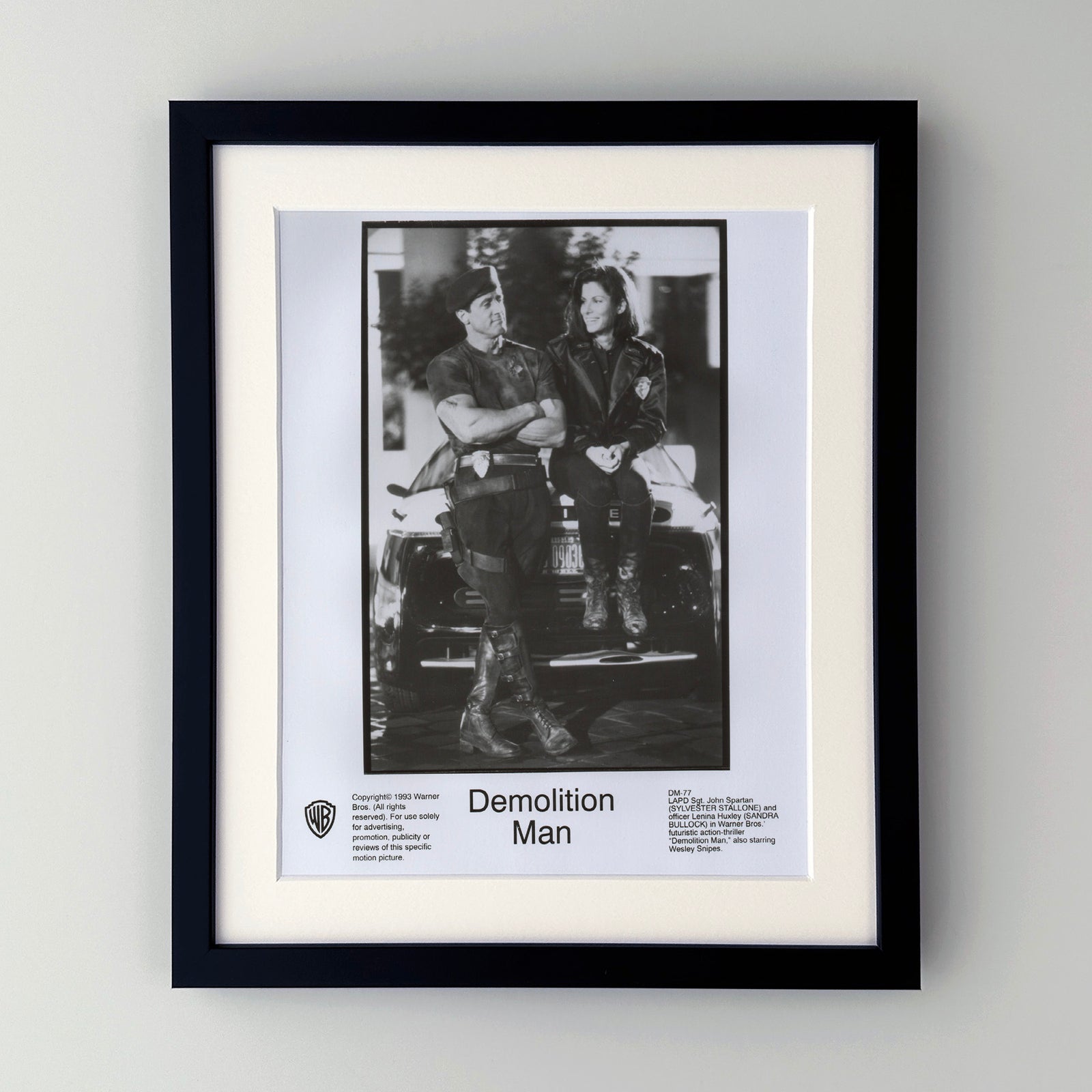 Demolition Man 1993 Film Movie Press Publicity Still Framed