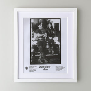 Demolition Man 1993 Film Movie Press Publicity Still Framed